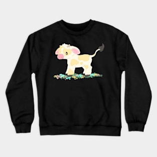 Yellow Moo Crewneck Sweatshirt